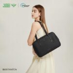 BOSTANTEN Bolsa de Ombro Feminina Grande: elegante, espaçosa e versátil para trabalho, viagem e dia a dia. - Imagem 3
