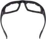 Óculos de proteção esportivo DUPIN com espumas e lentes transparentes: conforto e segurança para uso adulto. - Imagem 5