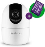 Câmera de vídeo Wi-Fi iM4 3MP com microSD 32GB para proteção completa, visão 360° e monitoramento remoto pelo app Mibo Smart. - Imagem 2