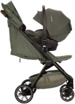 Carrinho de Bebê TRVL LX Verde Pine Nuna: ultracompacto, leve e fácil de transportar para passeios e viagens. - Imagem 2