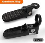 Pedais de apoio dobráveis para bicicleta elétrica: mais segurança, aderência e conforto para passageiros. - Imagem 4