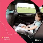 Litet Assento Auto Booster Isofix 15-36 kg: segurança, conforto e fixação firme para crianças em viagens com praticidade. - Imagem 3