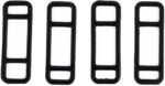 Tiras elásticas de silicone para suporte de luz de bicicleta: fixação fácil, segura e versátil para guidão. - Imagem 3