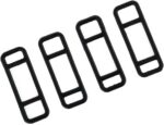 Tiras elásticas de silicone para suporte de luz de bicicleta: fixação fácil, segura e versátil para guidão. - Imagem 6