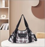 Angel Kiss Bolsa Hobo feminina grande em couro sintético, elegante e espaçosa para o dia a dia - Imagem 3
