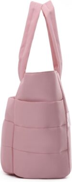 Bolsa feminina DENGSHANYANG leve e fofa com compartimentos, ideal para viagens e trabalho. - Imagem 4
