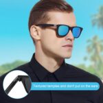Óculos de sol esportivos polarizados com proteção UV400, conforto leve e estilo retrô para atividades ao ar livre - Imagem 5