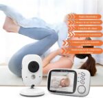 Babá Eletrônica com Câmera: visão noturna, áudio bidirecional, VOX, temperatura e tela LCD 3.2” para monitorar seu bebê com segurança. - Imagem 7