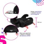 Booster Cosco Kids Moon Fix: segurança, conforto e fixação LATCH para crianças de 4 a 12 anos. - Imagem 3