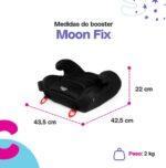 Booster Cosco Kids Moon Fix: segurança, conforto e fixação LATCH para crianças de 4 a 12 anos. - Imagem 6