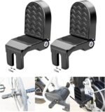Pedais traseiros dobráveis em liga de alumínio: leves, antiderrapantes e duráveis para bicicleta dobrável e e-bike - Imagem 3