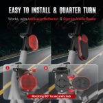 Suporte Airtag para bicicleta oculto, antirroubo e refletor, compatível com Apple Airtag e Garmin Varia - Imagem 3