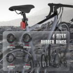 Suporte Airtag para bicicleta oculto, antirroubo e refletor, compatível com Apple Airtag e Garmin Varia - Imagem 4