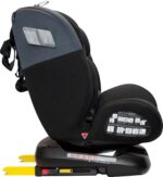 Cadeira para Auto Prime 0-36kg Black/Preto: segurança, conforto e base giratória 360º para acompanhar seu bebê em todas as fases. - Imagem 4