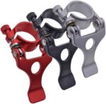 Braçadeira de selim dobrável em alumínio 40 mm e 40,8 mm com trava rápida antiderrapante para bicicleta elétrica - Imagem 5