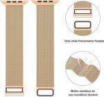 HAOZHI Pulseira Magnética para Apple Watch: ajuste seguro, conforto e compatibilidade com várias séries e tamanhos. - Imagem 4