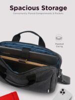 Bolsa Lenovo T210 para laptop 15,6 com tecido repelente à água, ideal para transportar com segurança seus itens essenciais. - Imagem 6