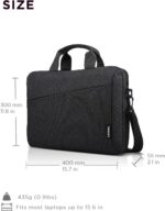 Bolsa Lenovo T210 para laptop 15,6 com tecido repelente à água, ideal para transportar com segurança seus itens essenciais. - Imagem 8