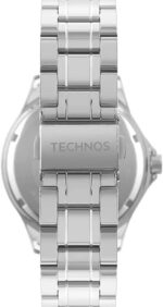 Relógio Technos Masculino Prata em Aço com Hora e Data, estilo original para comprar com qualidade e elegância. - Imagem 4