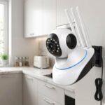 Câmera de Segurança Smart IP Wi-Fi HD 720p com visão noturna, áudio bidirecional e monitoramento por aplicativo para proteção completa do seu ambiente. - Imagem 7
