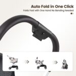 Beberoad Pets T4 Max: carrinho dobrável e impermeável para cães e gatos, com conforto e praticidade na viagem - Imagem 6