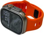 Pulseira Mariner para Apple Watch em silicone resistente: conforto, ajuste perfeito e estilo para 42mm, 44mm, 45mm e Ultra 49mm. - Imagem 3