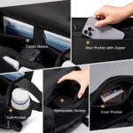Bolsa de Ombro Ulanzi B010 para Câmera: proteção à prova d’água, 9L expansíveis e divisórias ajustáveis para transporte seguro. - Imagem 3