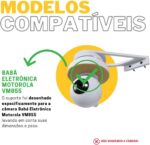 Suporte para Quina de Parede Motorola VM855: fixação segura, fácil instalação e visão ampla para sua babá eletrônica. - Imagem 3