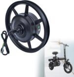 Motor de cubo para bicicleta elétrica dobrável 48V 500W: mais potência, tração traseira e frenagem eficiente para subidas e uso diário. - Imagem 3