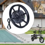 Motor de cubo para bicicleta elétrica dobrável 48V 500W: mais potência, tração traseira e frenagem eficiente para subidas e uso diário. - Imagem 4