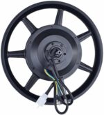 Motor de cubo para bicicleta elétrica dobrável 48V 500W: mais potência, tração traseira e frenagem eficiente para subidas e uso diário. - Imagem 5