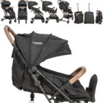 Carrinho de Bebê Kiddo Sprint: compacto, leve e seguro, ideal para passeios com praticidade e conforto. - Imagem 3