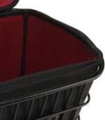 Cesta Dobrável para Bicicletas Elétricas: metal resistente, bolsa impermeável e encaixe universal para transporte prático. - Imagem 8