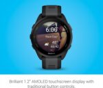 Garmin Forerunner 165: GPS, monitor cardíaco no pulso e tela AMOLED para corredores que buscam desempenho e saúde. - Imagem 3