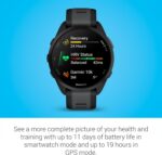 Garmin Forerunner 165: GPS, monitor cardíaco no pulso e tela AMOLED para corredores que buscam desempenho e saúde. - Imagem 5