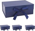 Caixa de Presente Magnética Luxo 24x17x10,5: elegante, resistente e reutilizável para presentear com sofisticação.