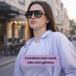 Kit 2 Óculos de Sol Aviador Quadrado UV400: proteção total, estilo vintage unissex e conforto para uso diário. - Imagem 6