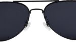 Óculos de Sol Aviador Cacife Brand com proteção UV400, estilo clássico vintage unissex e premium para compra online. - Imagem 8