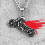 Colar Masculino Chopper Fantasma em Aço Inox: estilo biker, resistência e atitude para motociclistas. - Imagem 7