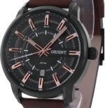 Relógio Orient Masculino Preto Original: design casual, resistente à água e ideal para o dia a dia. - Imagem 3