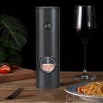 Kit Gourmet com 2 Moedores Elétricos de Sal e Pimenta com LED, praticidade e elegância para sua cozinha e jantares sofisticados. - Imagem 8