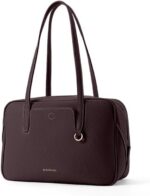 BOSTANTEN Bolsa de Ombro Feminina Grande: elegante, espaçosa e versátil para trabalho, viagem e dia a dia.