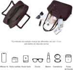 BOSTANTEN Bolsa de Ombro Feminina Grande: elegante, espaçosa e versátil para trabalho, viagem e dia a dia. - Imagem 3