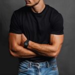 Invicta Relógio preto resistente a choques: estilo robusto e desempenho para quem busca comprar um relógio masculino Invicta Racing. - Imagem 3