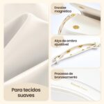 Bolsa de Ombro Feminina Romantic Crown: moderna, impermeável e ideal para trabalho, casual e festa - Imagem 5