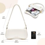 Bolsa de Ombro Feminina Romantic Crown: moderna, impermeável e ideal para trabalho, casual e festa - Imagem 6