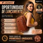 Mochila Bolsa Feminina Antifurto Média: charmosa, espaçosa e ideal para dia a dia, passeio, trabalho e faculdade - Imagem 3