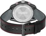 HUGO #Fast masculino: relógio de quartzo 44 mm em aço inox, 5 ATM, estilo esportivo e elegante. - Imagem 4