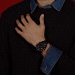 HUGO #Fast masculino: relógio de quartzo 44 mm em aço inox, 5 ATM, estilo esportivo e elegante. - Imagem 5
