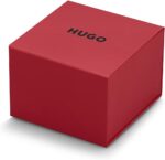 HUGO #Fast masculino: relógio de quartzo 44 mm em aço inox, 5 ATM, estilo esportivo e elegante. - Imagem 6